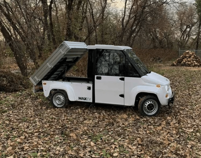 Max Ev Orv Off Road Utility Vehicle With Dump Bed X - Stringfellow Inc.
