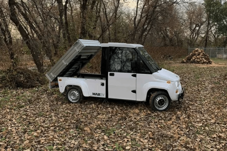 Max Ev Orv Off Road Utility Vehicle With Dump Bed X - Stringfellow Inc.