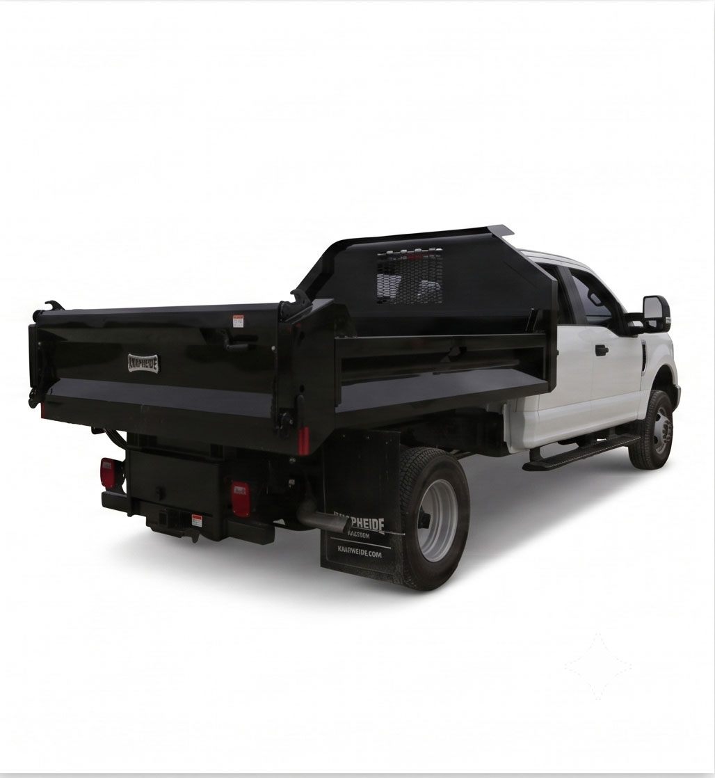 Heavy Drop Side Contractor Dump Body