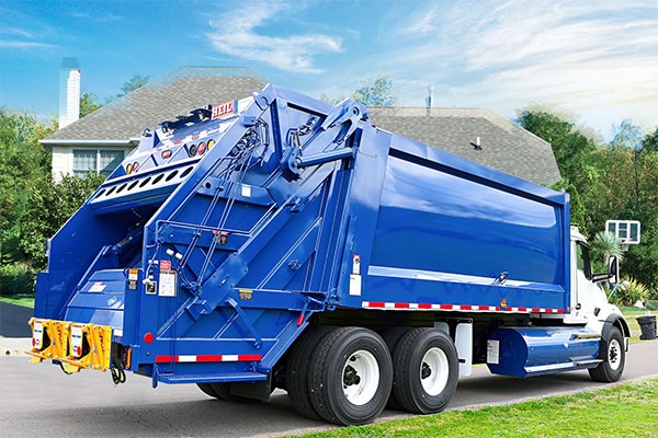 Powertrack Commercial Rear Load Garbage Trucks - Stringfellow Inc.
